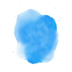 Abstract soft blue watercolor background