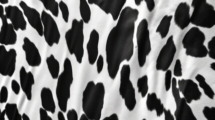 Black and white background with cowhide texture. AI generated.