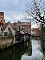 Bruges Historic city center of Brugge, West Flanders province, Belgium