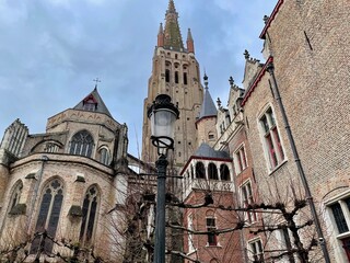 Bruges Historic city center of Brugge, West Flanders province, Belgium