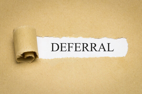 Deferral