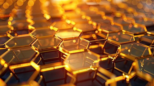 Honeycomb and efficient energy circuits mimicking natures design