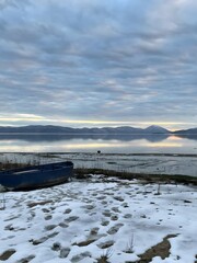 Solitude at arctic waters