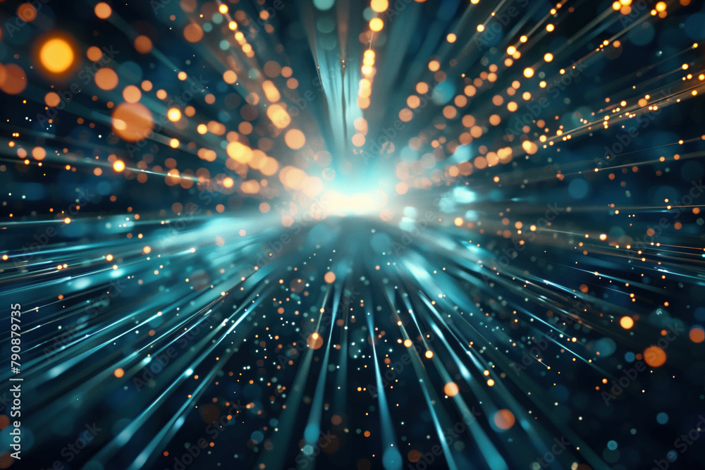 Poster abstract background with lights. a slide background for showcasing digital and creative content. bac