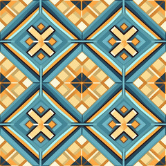beautiful seamless pattern, Art Texture Wallpaper Design generative ai.