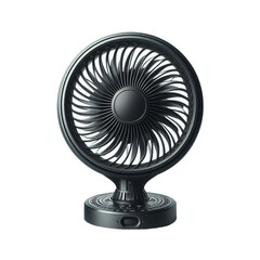 electric fan isolated on white