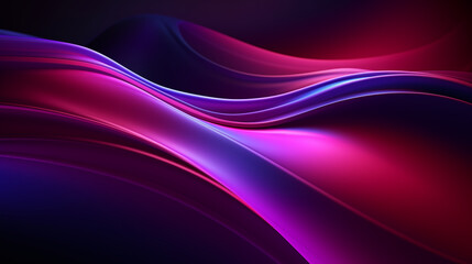 3d Illustration of a futuristic wave background; featuring dynamic; abstract waves in a vibrant color palette.