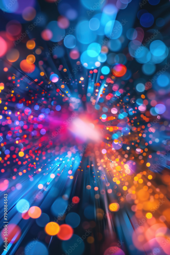 Poster abstract background with lights. a slide background for showcasing digital and creative content. bac