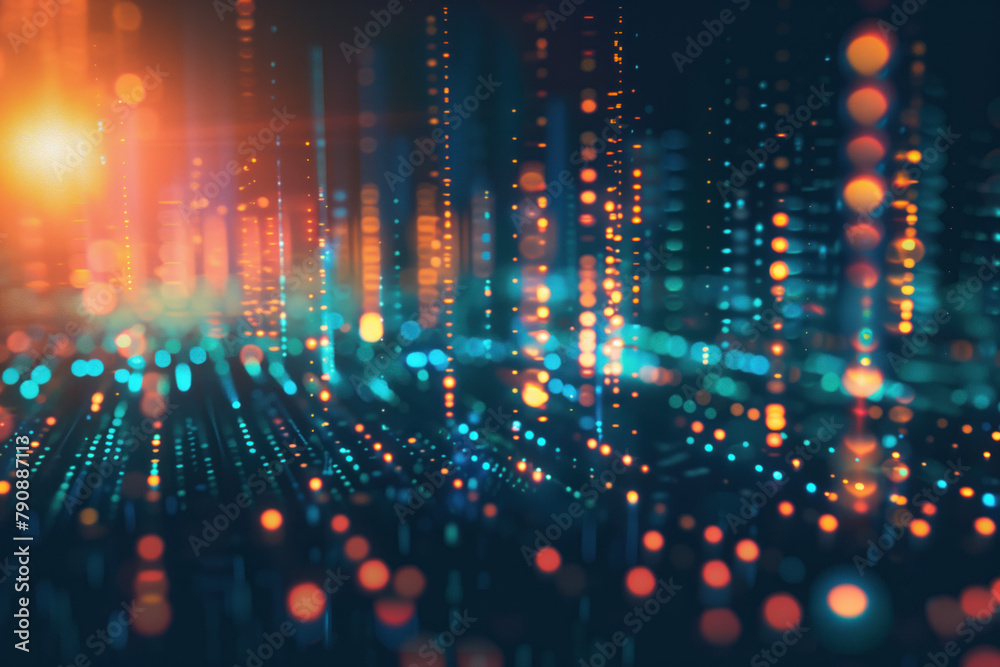 Poster abstract background with lights. a slide background for showcasing digital and creative content. bac