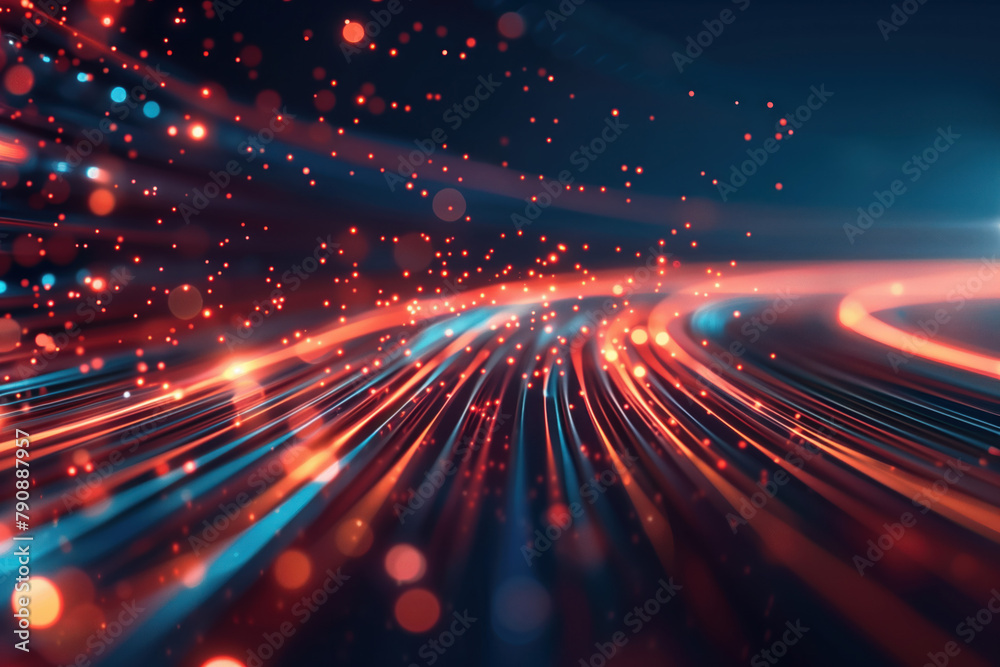 Poster abstract background with lights. a slide background for showcasing digital and creative content. bac