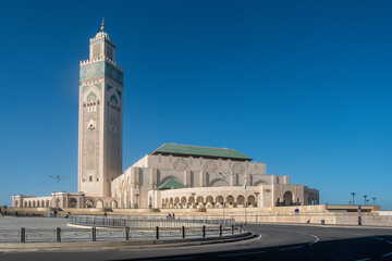 Fototapeta premium Casablanca town, Morocco, Arabic culture, ancient city