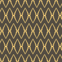 Seamless pattern with polka dot circles vector artistic print for textile paper decor wallpaper background endless creative art 