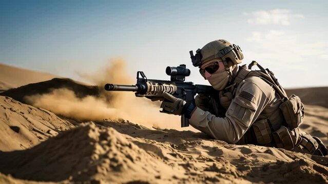 powerful image captures the intensity of special forces soldiers, fully equipped for a high-stakes military operation, showcasing the precision and strength of modern warfare
