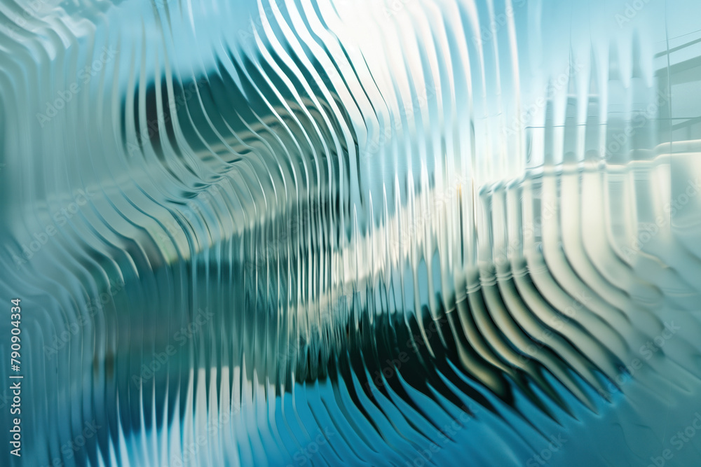 Poster abstract background with reflections and caustics. hi-tech. futuristic background image. created wit