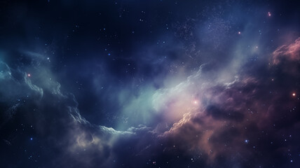 Obraz na płótnie Canvas Beautiful pictures of nebulae in space 
