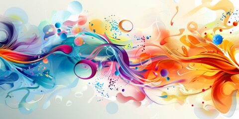 Fototapeta na wymiar Graphic Design Abstract Elements Background Wallpaper Collections
