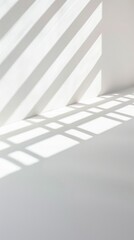 shadow pattern on white background