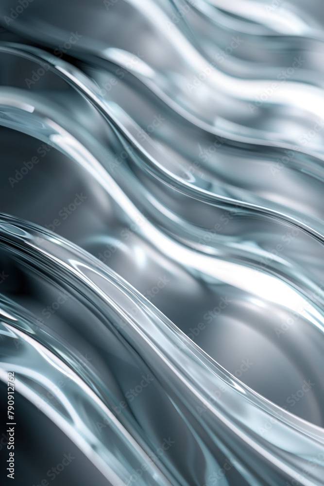 Poster abstract background with reflections and caustics. hi-tech. futuristic background image. created wit