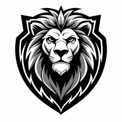 lion head vector
