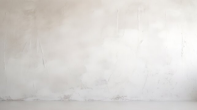 Vintage White Plaster Wall Texture: Abstract

