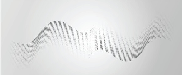 abstract background with animated waves