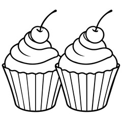 Cupcake illustration