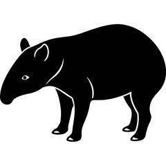 illustration of a rhinoceros