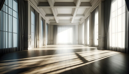 Quiet Anticipation: The Tranquil Beauty of an Empty Room