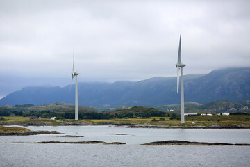 Wind turbines, Norway
