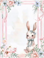 Baby Shower or Birth Announcement Background