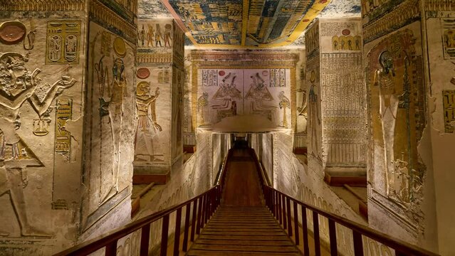 Tomb of Ramesses VI. VI.This tomb was begun by King Ramesses V