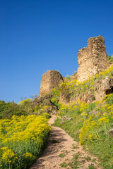 castle ruins, Riópar Viejo ,Albacete province, Castilla-La Mancha, Spain