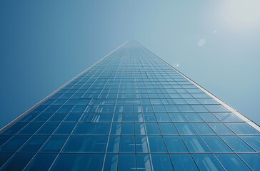 Modern urban commercial buildings