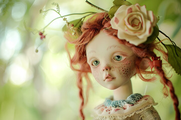 Fototapeta premium Explore the world of children led dolls and the magical stories they unlock