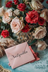 Personalized Surprise: Handwritten Envelope with "Nastyushka"