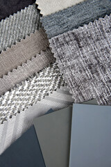 close up of the fabric upholstery color and texture choice