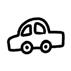 Fototapeta premium car, cartoon ,png cartoon, doodle, handdraw, design, charactor, cute, kwaii, cartoon clipart, black and white
