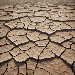 dry cracked ground