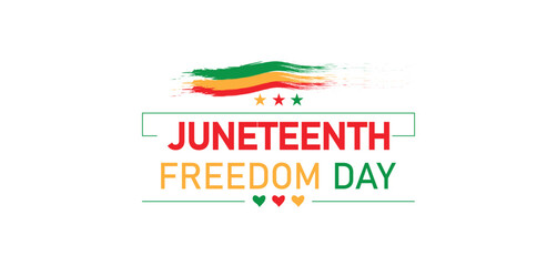 Illustration the Beauty of Juneteenth Freedom Day