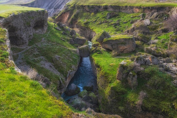 Aksu River Canyon is located in Southern Kazakhstan and is one of the most amazing trends in this region. 
