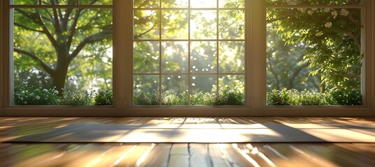 Sun-Kissed Serenity: Finding Peace and Balance in a Sunlit Attic Yoga Studio