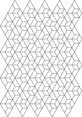 Fototapeta premium geometric seamless pattern design