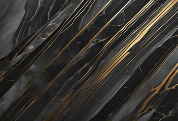 Textured of the black marble background. Black marble texture with gold patterns. Black marble gold pattern luxury.