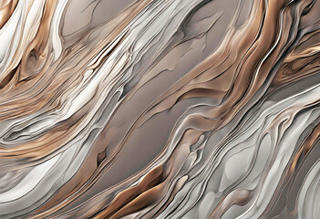 Fluid art Beige abstract texture background. Beige abstract texture background with bronze streaks. Abstract bronze and champagne texture