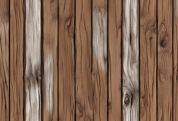 Wood background or texture. Vertical board brown wood texture for background. Dark brown old wooden background.