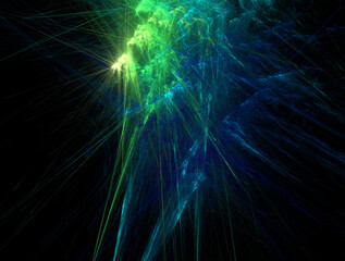 Imaginatory fractal abstract background Image