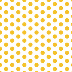 yellow polka dot pattern design © Sabiha