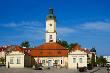  2023-05-02; Kosciusko Main Square with Town Hall, Bialystok Poland