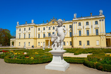 Fototapeta na wymiar 2023-05-02; Branicki Palace and park in Bialystok, Poland