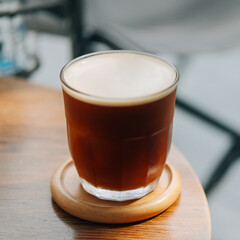 cup of black coffee